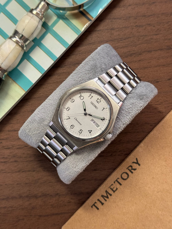Seiko Chronos White Dial